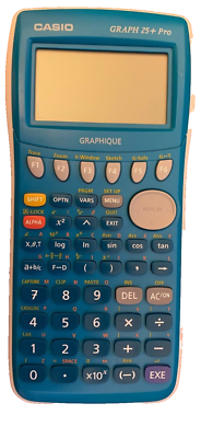 Calculatrice Casio Graph 25+ – Graphique – Scientifique – Occasion