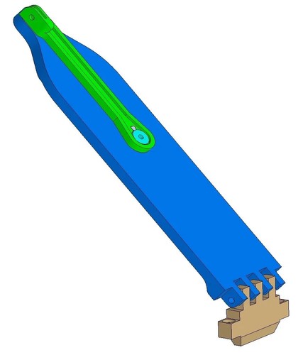Traxxas Slash 4x4 schwingender Akkuträger (kann auch verschiedene Farben bedruckt werden) - Bild 1 von 3