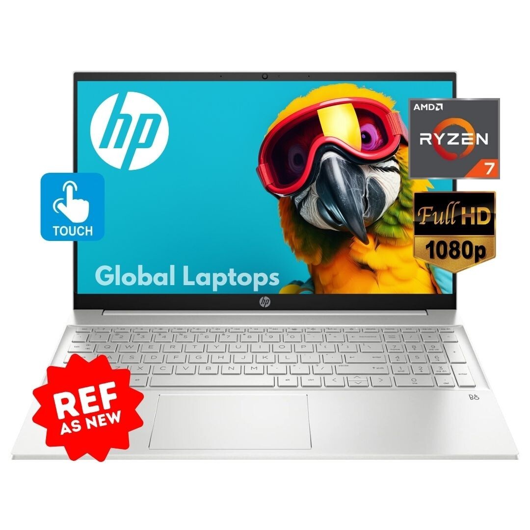 Powerful HP 15-EH85 Ryzen 7 Laptop with 16GB RAM 1TB SSD FHD Touch-image
