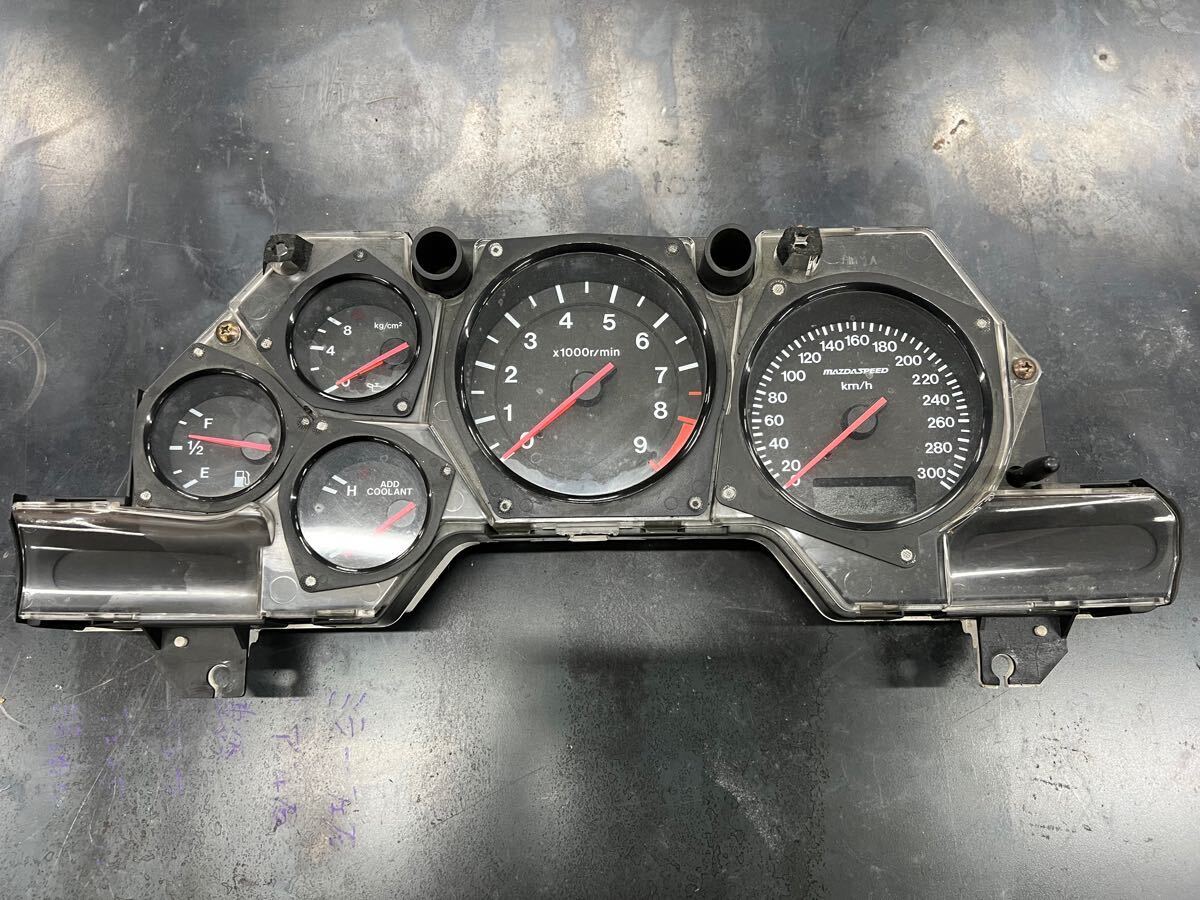 マツダRX7（FD3S）スピードメータ Yahoo!オークション - マツダ RX-7 FD3S 純正スピードメーター