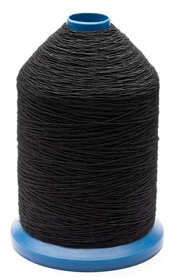 BLACK  Elastic Thread.03 mm 3000 yard per cone,great for sewing machine & crafts