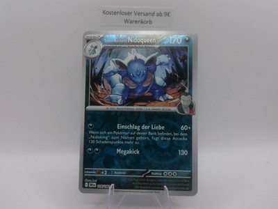 Team Rockets Nidoqueen 116/182 Ewige Rivalen DRI Reverse Holo Deutsch Near Mint
