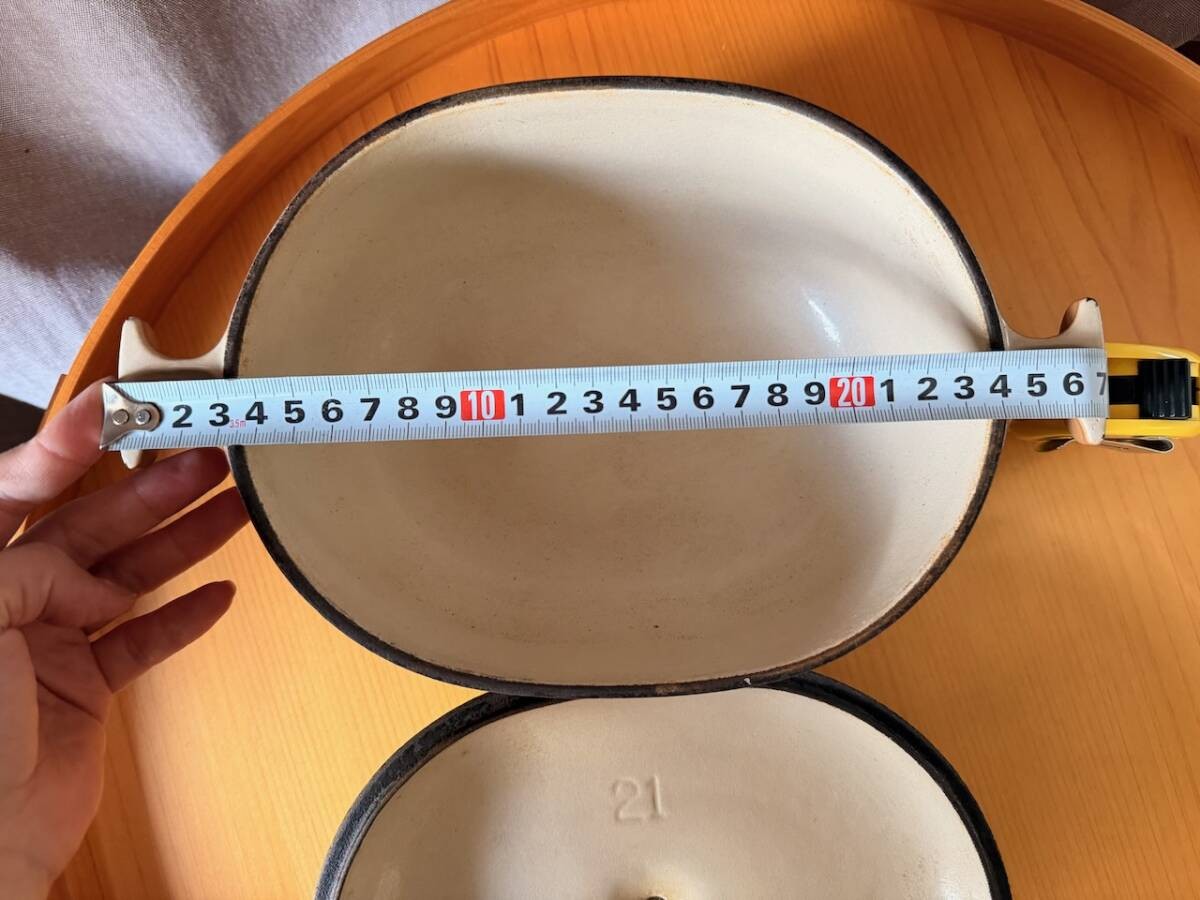 Rare Vintage Enzo Mari x LE CREUSET Mama Cocotte 21 Made in France
