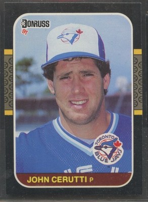 1987 Donruss #442 John Cerutti Toronto Blue Jays
