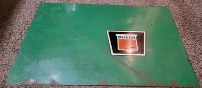 Oliver Farm Equipment Metal Sign Shield Panel Tractor Implement 525 Combine