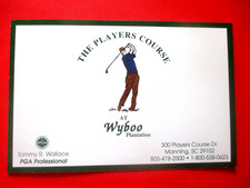 vtg - Golf scorecard - THE PLAYERS COURSE at WYBOO PLANTATION - Manning SC