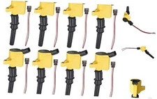 Heavy Duty Ignition Coil Pack with Female Connector Plug Harness Compatible