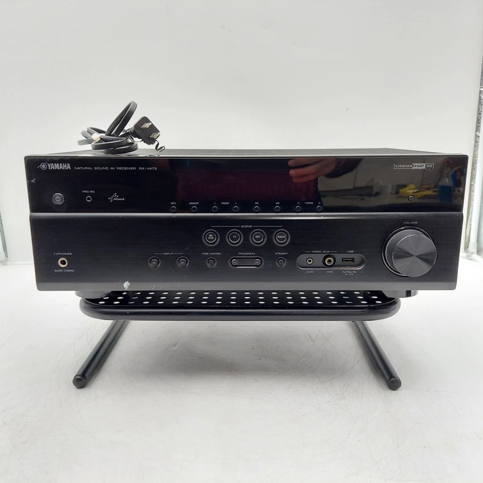 Yamaha RX-V473 Natural Sound AV 5.1 Channel Receiver Cinema DSP 3D Digital - Image 2 of 4