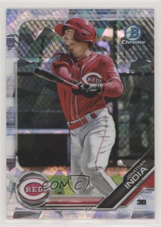 2019 Bowman Chrome Prospects Atomic Refractor Jonathan India #BCP-102 0b3