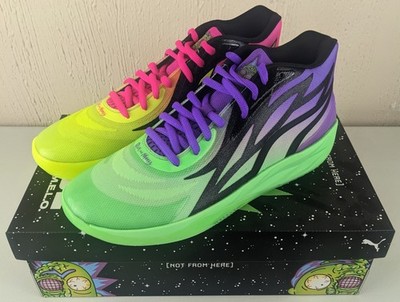 Puma LaMelo Ball MB.02 Rick & Morty - 377411 02 - Size 12 - New In Box