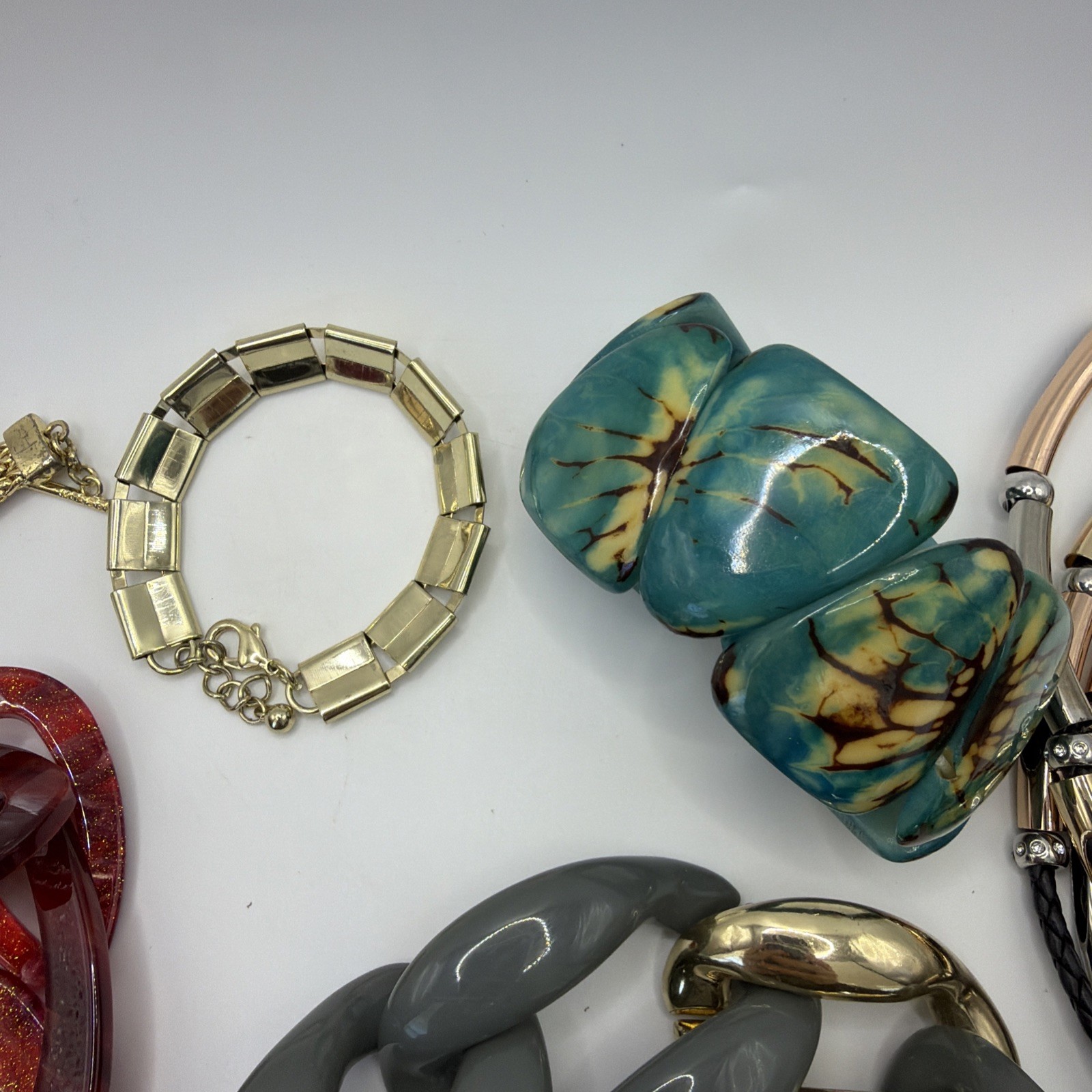 Chunky Statement Necklaces And Bracelets For Women - image 6