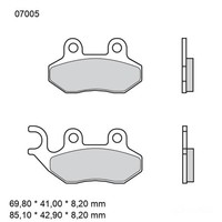 BremsbeläGe Vorne Brembo 07005 Passend FüR Sym Jet4 50 Bj. 2010-2020
