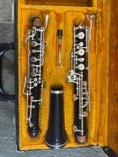 Larilee Brand Wooden Oboe Musical Instrument Made In Indiana With Case