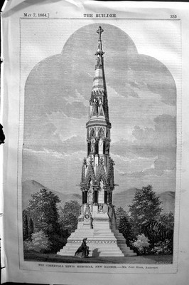 Old Cornewall Lewis Memorial Radnor John Gibbs Architektur 1864 viktorianisch gebaut