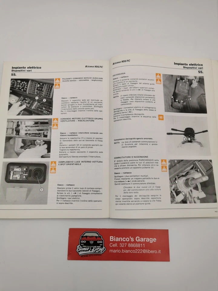 Manuale Nuova Ritmo 105 TC - Immagine 2 di 4