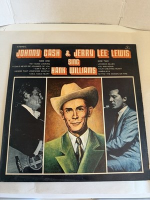 Johnny Cash & Jerry Lee Lewis   Johnny Cash & Jerry Lee Lewis Sing Hank Williams