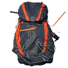 Osprey Exos 58 Medium Ultralight Backpack Elite Framed Hiking Orange Gray