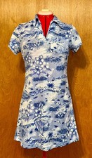 Vintage Hawaiian Dress by Street Flower - Made in USA - Women's Medium