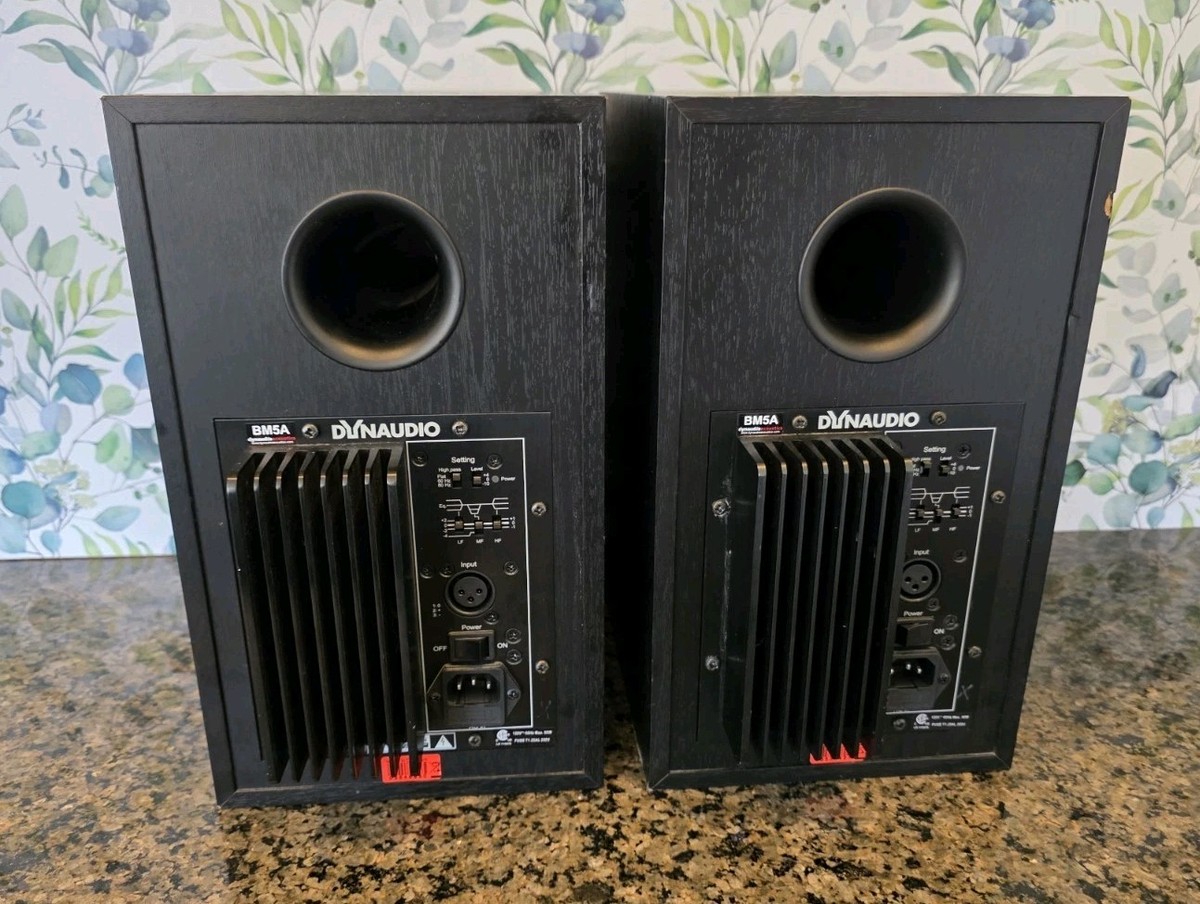 Dynaudio BM5A Active Studio Monitor Speakers – Pair – Made in