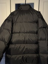 Adidas Vintage Puffer Jacke Schwarz Y2K Style (Größe L