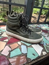 vans sk8 hi olive green