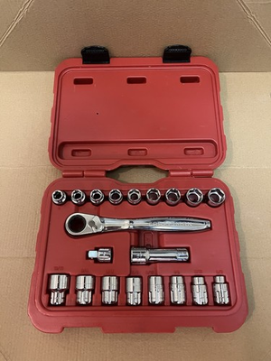 #ad Craftsman 29308 Max Axess 20pc Metric SAE Ratchet Socket SET $99.99