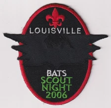 Louisville Bats Scout Night 2006 Patch Lincoln Heritage Council (NOS)