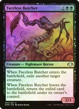 4 x FOIL Faceless Butcher MTG Dominaria Remastered NM Magic PLAYSET
