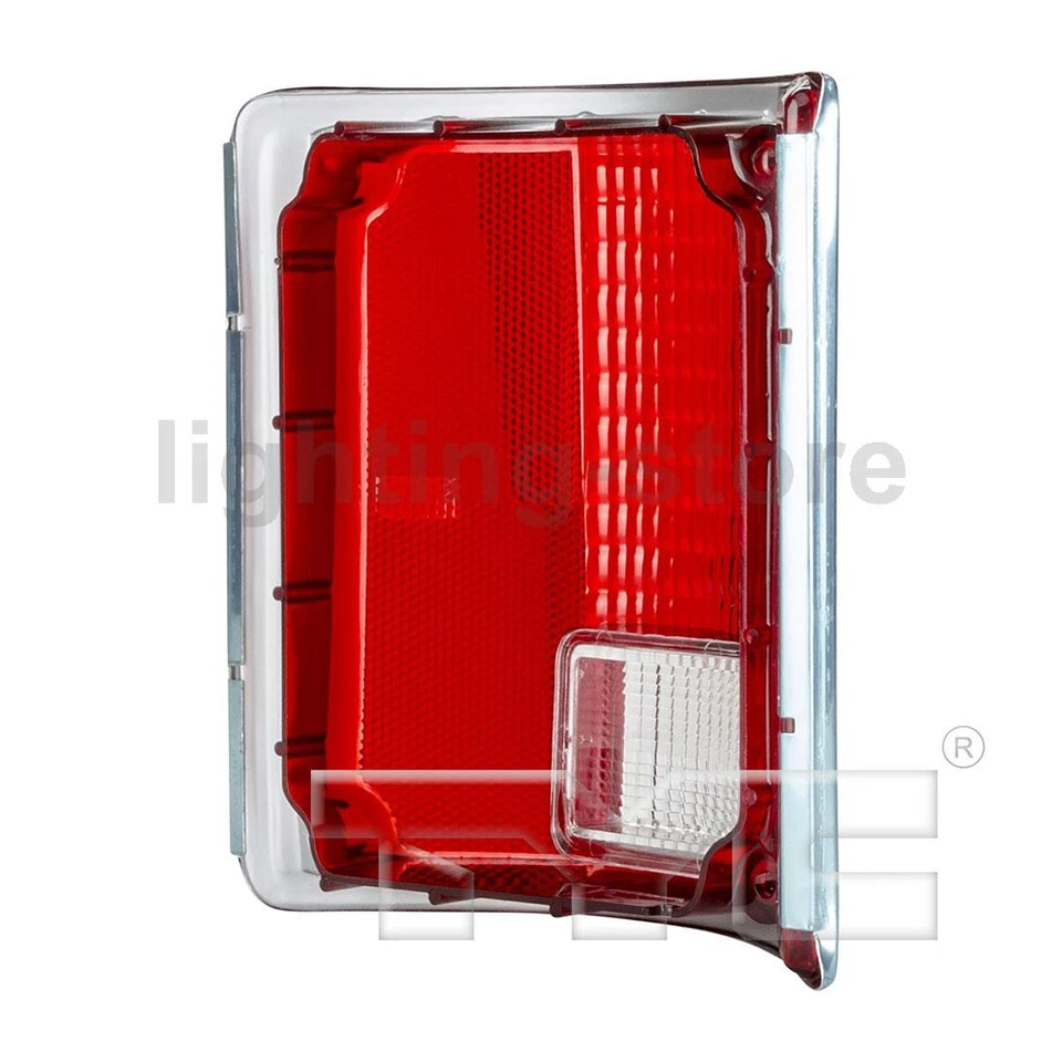 Left Right Tail Lamp Assembly 2X of TYC for Chevrolet K20 Suburban 1978-1986 - Image 4 of 4