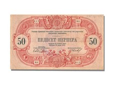 [#22428] Geldschein, Montenegro, 50 Perpera, 1914-07-25, VZ