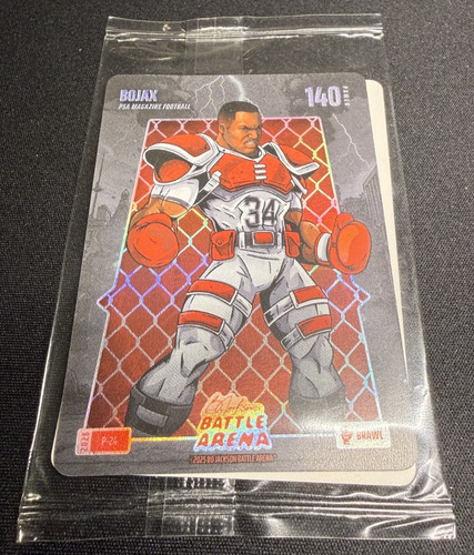 Bojax Battle Arena 140 Points Brawl 2026 P-24 Sealed PSA Magazine Promo Card