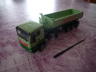 Herpa   MAN  TGX   Sattelzug Kipper  Geiger   Maßstab  1:87  ohne OVP - Bild 1 von 4