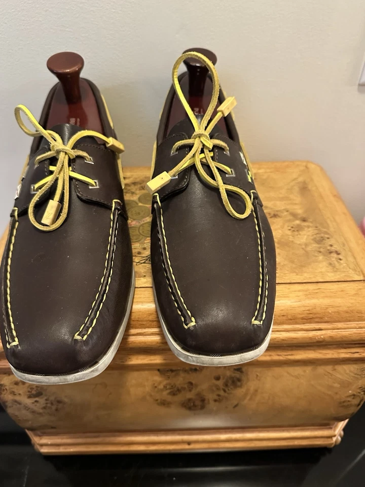 $1,500.00 Zapatos Louis Vuitton Americas Cup Boat Edición Limitada Talla 10 EE. UU. 11 Foto 3 de 4