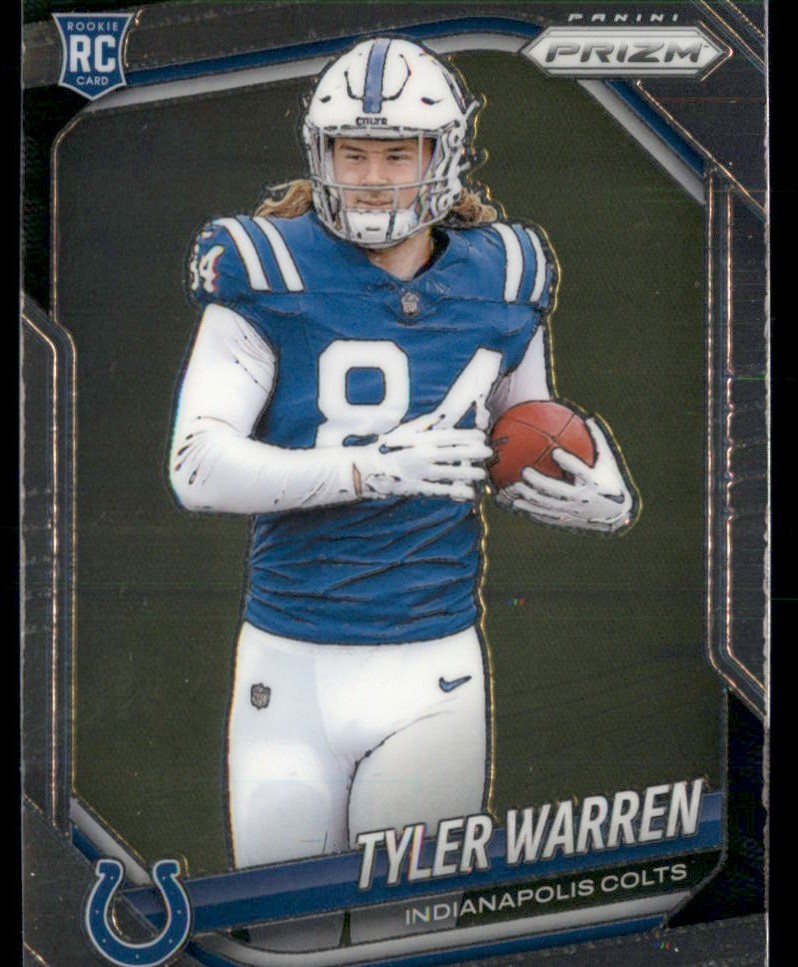 2025 Panini Prizm Tyler Warren (RC) Rookie #339