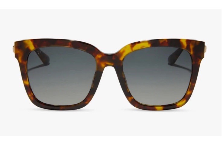 New DIFF BELLA Oversized SUNGLASSES - AMBER TORTOISE  display picture 1