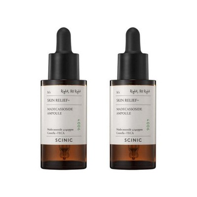 SCINIC Skin Relief Madecassoside Ampoule 30ml*2Pcs/ Korean Cosmetics, KBeauty