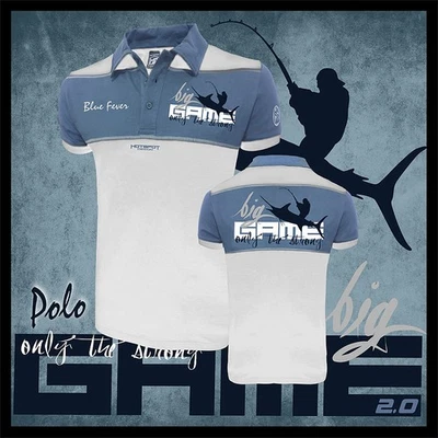 Hotspot Design 100 % coton Polo Shirt mod.BIG GAME 2.0 "size XL" - Photo 1/3