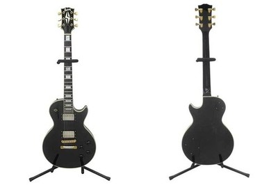 Burny RLC-70 BLK '60 Model Black Made in Japan 1990-1992 LP Custom