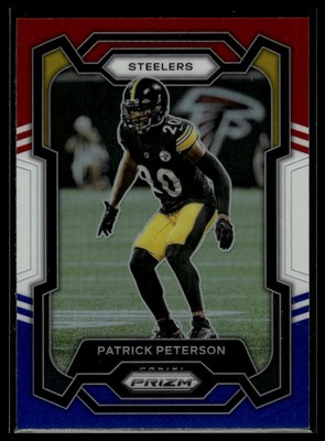 2023 Panini Prizm #253 Patrick Peterson Red White and Blue Prizm
