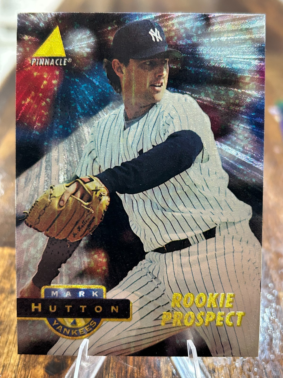 Mark Hutton 1994 Pinnacle Museum Collection Rookie #412! 2 Card Min! See Desc!