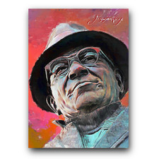 Vince Lombardi #13 Art Card Limited 38/50 Edward Vela Signed (Green Bay Packers)