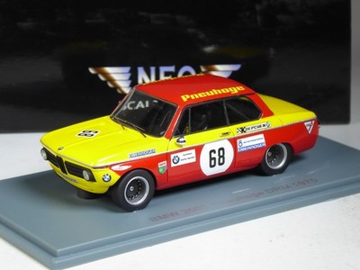 (KI-06-45) Neo Scale Models 45447 BMW 2002 Pneuhoge DRM 1970 #68 in 1:43 in OVP