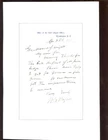 1882 Post Civil War Letter Signed by General William B. Hazen