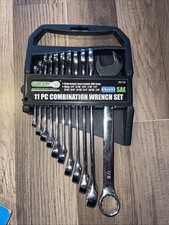 SAE  combination wrench set 11pc