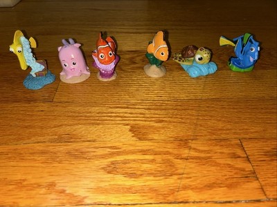 (Lot Of 6) Disney Pixar Finding Nemo and Finding Dory Figures