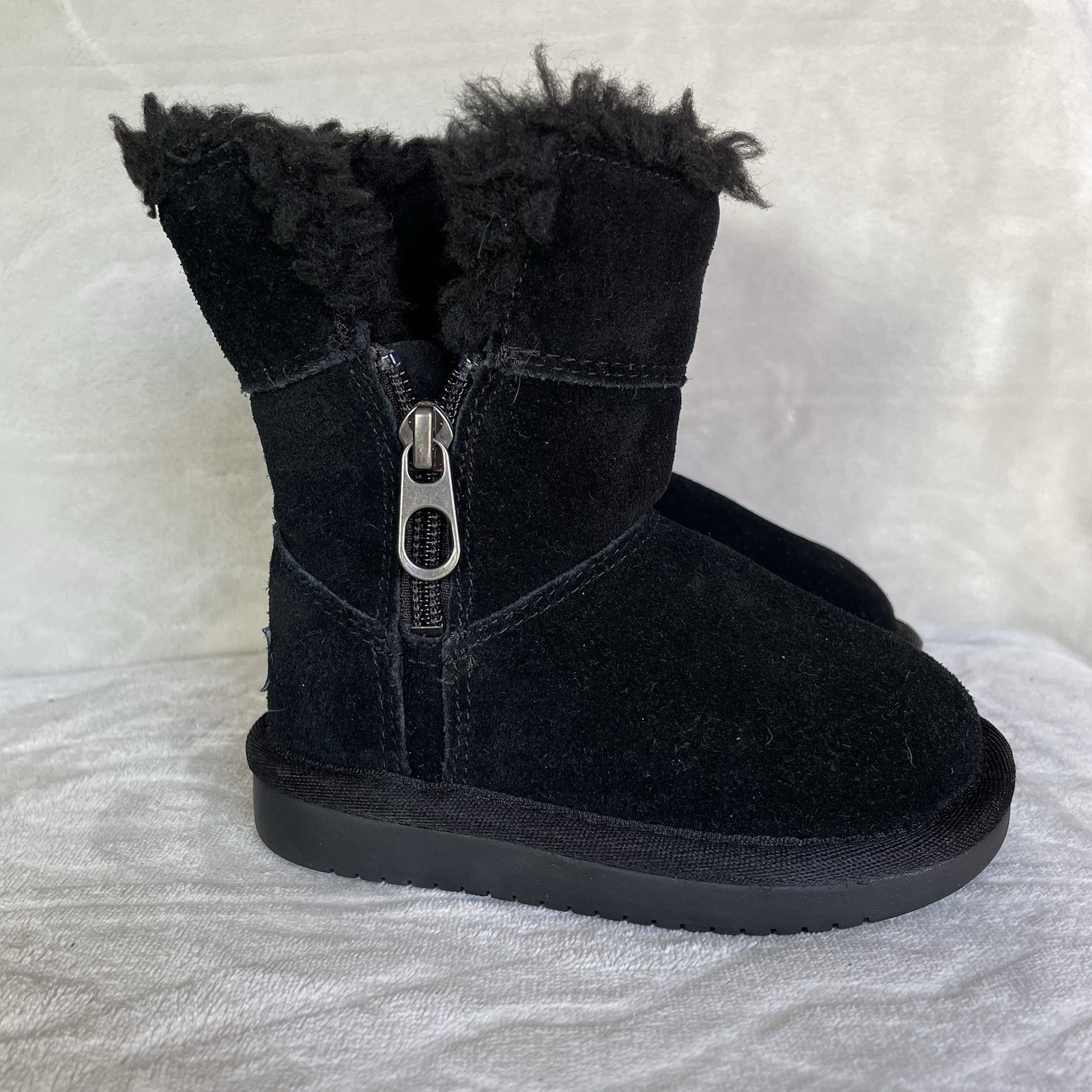 Koolaburra by UGG Aribel Toddler Girls' Short Winter Boots Black Size 6