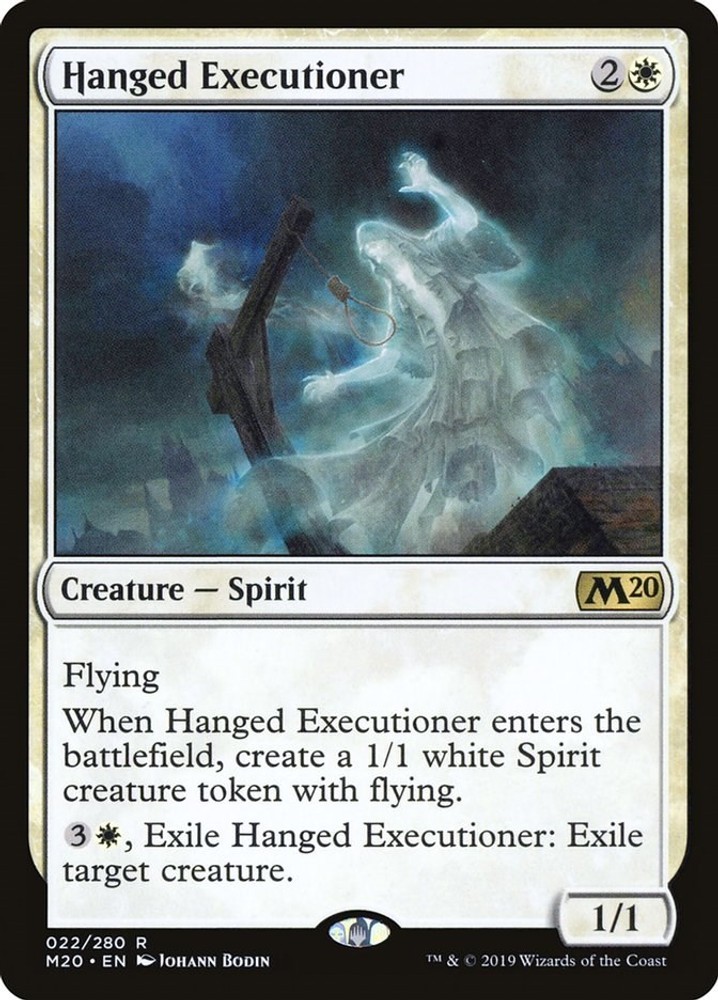Hanged Executioner - 22 - Core Set 2020 - MTG - Foil