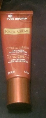 Yves Rocher Riche Crème Anti-Wrinkle Hand Moisturizer Cream 1.7 fl oz