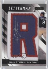 2008 Razor Letterman Numbered to 20 4/20 Allan Dykstra #AD Auto 0b2
