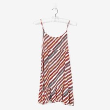 Urban Outfitters Striped Mini Dress Size L Boho Soft Girl Resort Beachy Summer